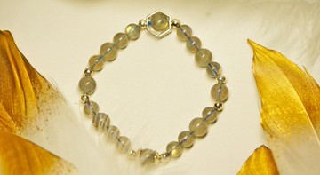 純手工製作拉長石手鏈