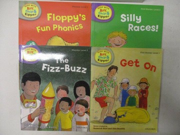 【書寶二手書T1／語言學習_CTZ】Get on_The Fizz-Buzz等_4本合售_Biff Chip&Kipper