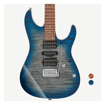 Ibanez AZ2407F 日廠 雙單雙 小搖座 藍灰色 Sodalite 烤楓木指板 AZ Prestige 電吉他
