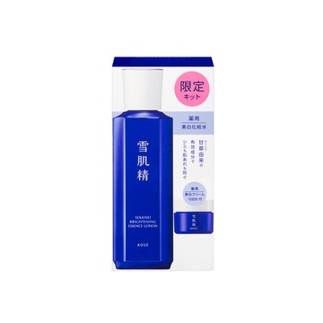 雪肌精澄白薏透彈力鎖水組