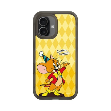 iPhone 17 AirX 本質黑 - 湯姆貓與傑利鼠 Tom and Jerry - 卡通嘉年華 - 傑利鼠