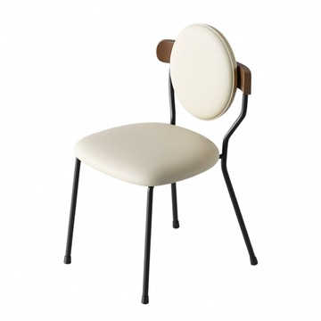 【IDEA】維斯手工西皮格調流線休閒椅/餐椅(化妝椅 皮椅 戶外椅 梳妝椅 書桌椅