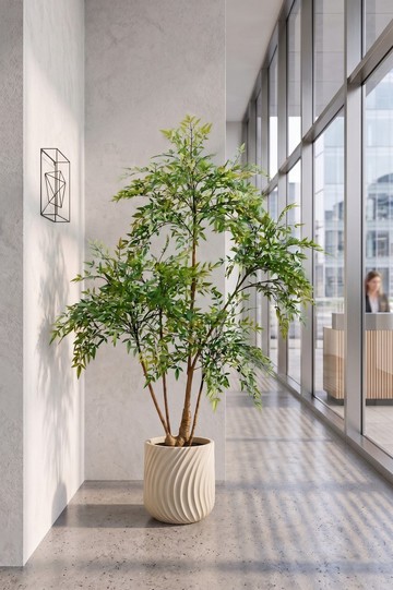 特級擬真南天竹植栽 免運專人配送限雙北市 其餘地區需補運費