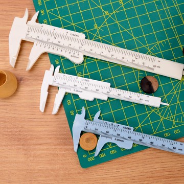 塑料迷你游標卡尺 家用0-150mm高精度小型電子數顯卡尺工業級純銅