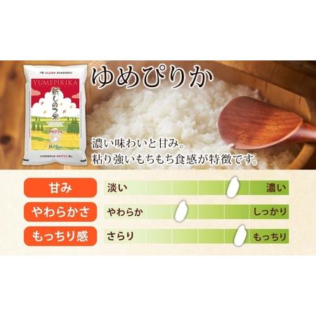 ふるさと納税 北海道 定期便 6ヵ月 連続 全6回 R5年産 北海道産 ゆめぴりか 10kg 精米 米 ごはん お米 新米 特A 獲得 ライス 北海道米 ブラン.. 北海道新篠津村