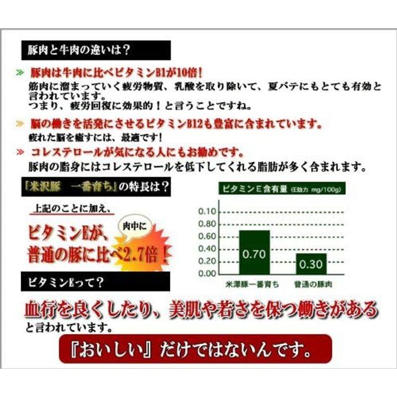 銘柄豚 米澤豚 一番 育ち 豚ロース 味噌 漬 3パック