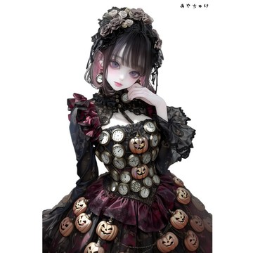 【9 月新品】07-151-0130 人物貼紙 瘋狂哥德萬聖節
