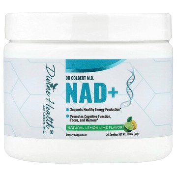 Divine Health, Dr. Colbert M.D.，NAD+，檸檬酸橙味，1.69 盎司（48 克）