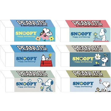 SNOOPY(古典糸)黏屑型橡擦 (款式隨機出貨)