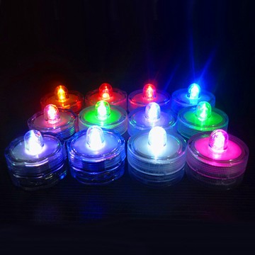 防水七彩蠟燭燈 LED蠟燭燈 杯燈生日蠟燭小夜燈 造型燈 氣氛燈 婚禮佈置道具 情境布置 贈品禮品 A5872