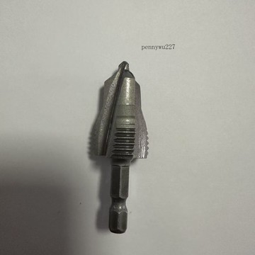 【五金 熱銷】新品三刃提口開絲鑽頭PPR六角4分6分水管修復開孔擴孔三合一 優選