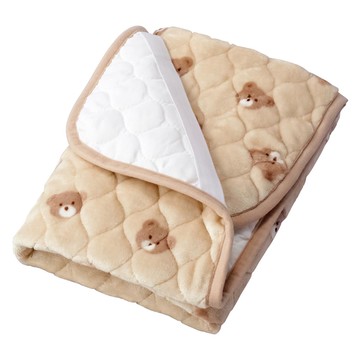 akachan honpo - 保濕滑順保潔墊-標準型-咖啡色 (70cm×120cm)