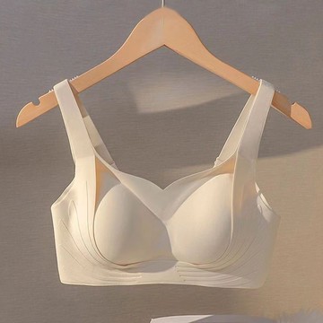 DUYI~夢詩內衣女無痕防下垂大胸顯小胸聚攏無鋼圈運動美背薄款文胸罩