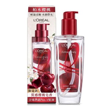 L Oreal Paris 巴黎萊雅 金緻護髮精油 柏木櫻桃 100ml 公司貨