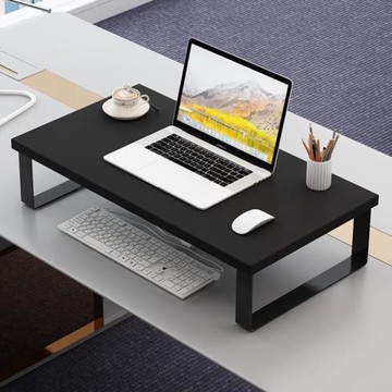 桌上顯示器支架筆記本電腦鍵盤學習置物架增高收納護頸托架架辦公