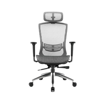 irocks T03 人體工學辦公椅-霧銀灰