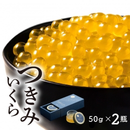 宮崎産 つきみいくら 味付きいくら 50g×2　A636