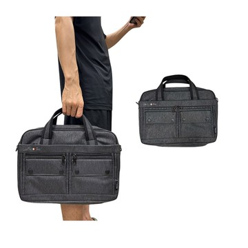 ~雪黛屋~SPYWAL 公事包中小容量二主袋+外袋共八層防水尼龍可A4資料夾SW2040