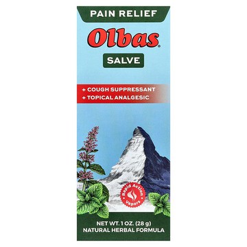 Olbas, 緩解長期疼痛，1 盎司（28 克）