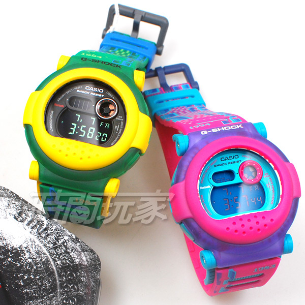 G-SHOCK 復古風格 G-B001RG 男錶 智慧型手機連結功能 智慧錶 CASIO卡西歐