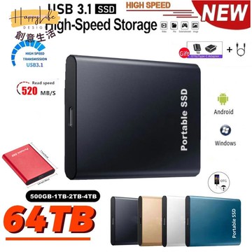 高速 移動固態 硬盤 SSD 擴容1TB 2TB外置便攜式移動硬盤8TB現貨[DD0505006]