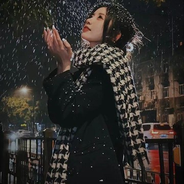 千鳥格新款圍巾 秋冬季圍巾 保暖圍巾  情侶韓版圍巾  百搭高級感圍巾  流蘇撞色針織圍脖 復古褶皺長條 秋冬百搭披肩