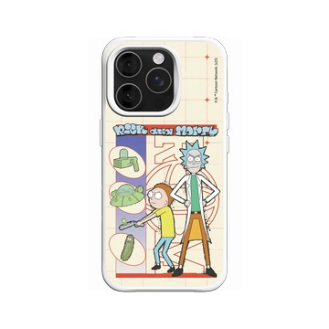 iPhone 16 Pro SolidX 白 - 瑞克和莫蒂 Rick and Morty - 瑞克和莫蒂-最堅強的船員