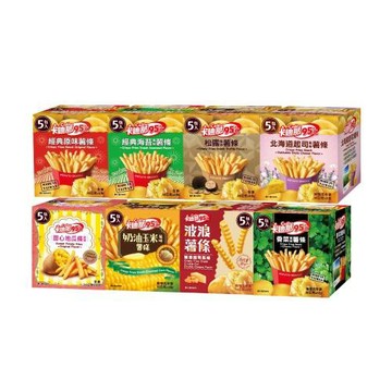 【卡迪那95℃】薯條全系列(16gx5包)