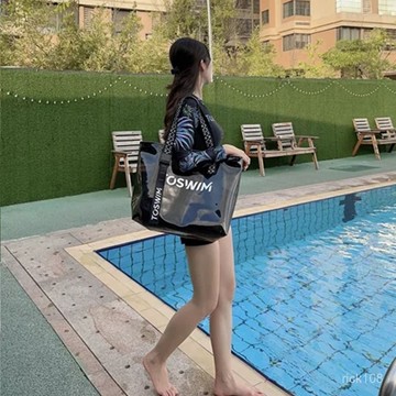 日韓大容量包包🌟 瑕疵TOSWIM遊泳包幹濕分離女防水背包泳衣收納袋旅行沙灘泳包健身 託特包 包包