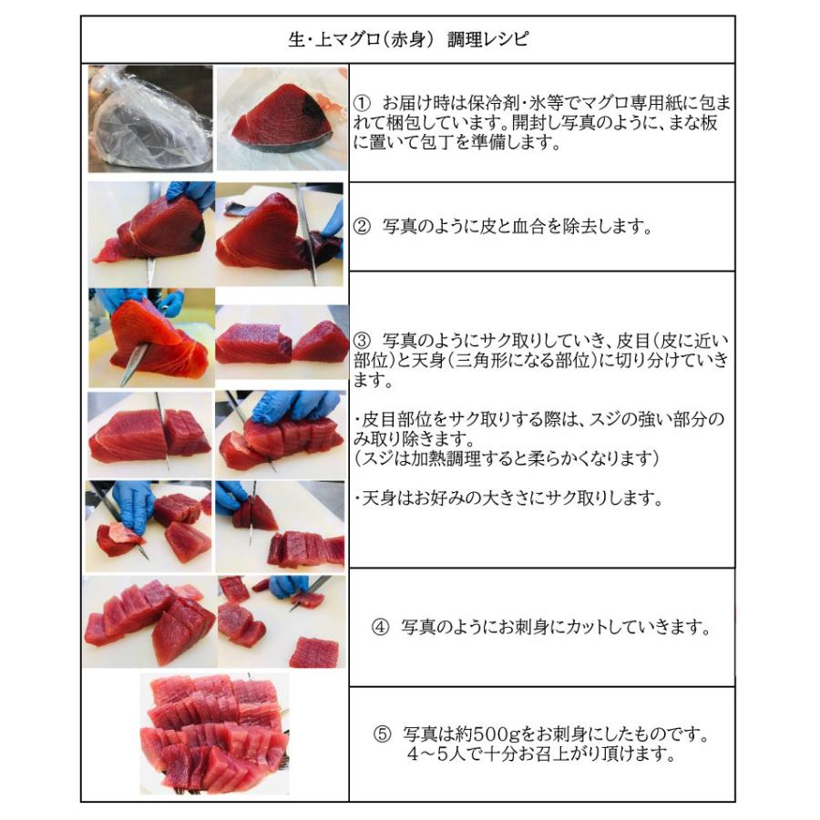 送料無料　上まぐろ（赤身）約500g　血合・皮付きブロック　生マグロ　マグロ専門卸会社直送