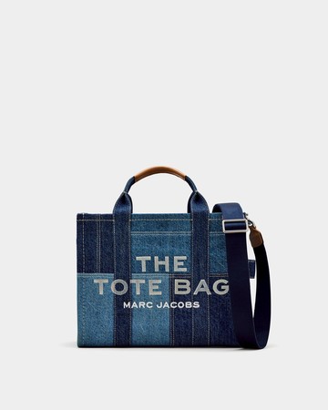 MARC JACOBS 中型丹寧托特包 - 藍