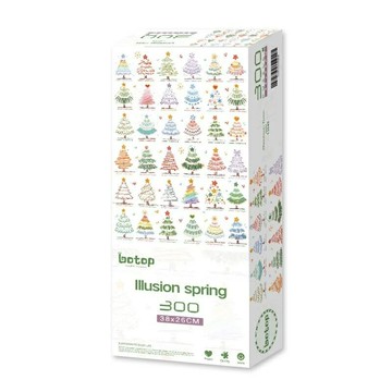 【拼圖貓】botop - 聖誕樹 300片 正版拼圖 黑卡閃光工藝 13049
