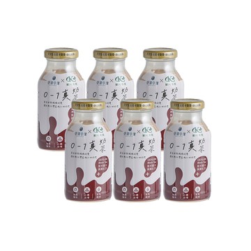 GULIU GULIU 谷溜谷溜 0-1真奶茶200mlx6入