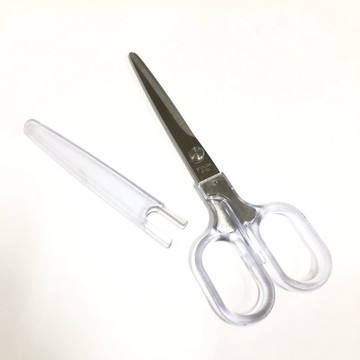 ［沐沐屋］簡約 文青 附蓋 事務剪刀