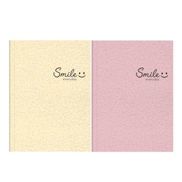 四季SEASON 橫線筆記本 64K-黃笑/粉笑