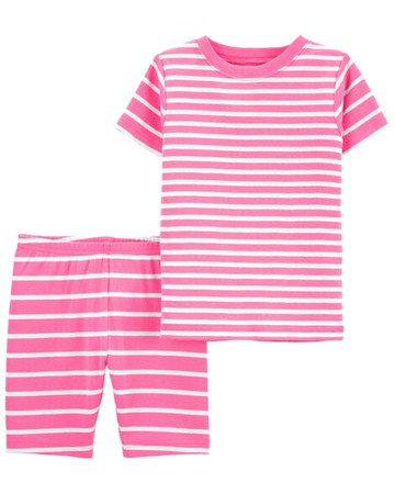 Baby 2-Pack Striped 100% Snug Fit Cotton PJs