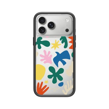 iPhone 17 Pro Max Mod NX -邊框背蓋組合 (相機按鈕) 黑 - Knock Knock A2Z - 彩虹派對