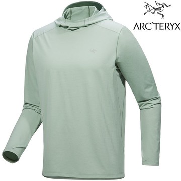 Arcteryx 始祖鳥 Cormac Hoody 男款 連帽快乾套頭衫 X000009699 石雜綠 Stone Green Heather