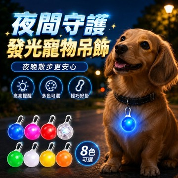 LED 寵物吊飾 防走失吊飾 夜間安全 安全燈