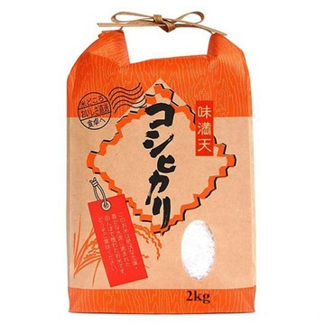 Well Life 悅生活 谷穗 特A級三重縣濃香甘甜越光米  2kg  1個  特級