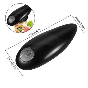 【日本代購】便攜式電動開罐器開瓶器手持式自動開罐器迷你一鍵開啟廚房安全工具家用