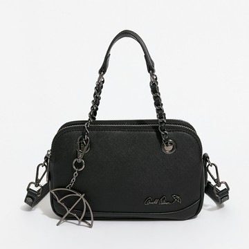 Arnold Palmer - 鍊帶手提包附長背帶 Glamorous系列 - 黑色