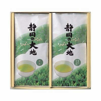 三盛物産 SIZ-10B 静岡の大地 [煎茶 60g×1、抹茶入かりがね 60g×1] (SIZ10B)