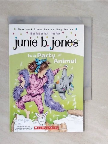 【書寶二手書T4／原文小說_XV7】Junie B. Jones Is A Party Animal