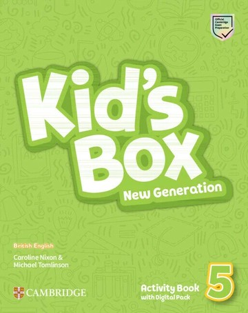 Kid's Box New Generation Level 5 Activity Book with Digital Pack British English  Caroline Nixon , Michael Tomlinson  Cambridge