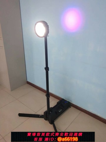 【台灣公司 可開發票】FW6117LED防爆輕便移動工作燈50W泛光紅藍警示消防應急聚光探照燈