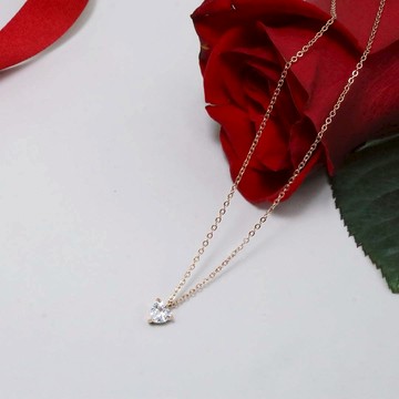 [快速出貨]【MIESTILO】Must Have｜愛心項鍊精緻禮盒組(銀/玫瑰金/金) 禮物推薦💗