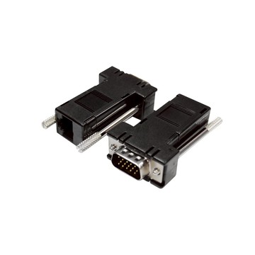 D-SUB VGA 連接器 2顆一組,搭配網路線使用