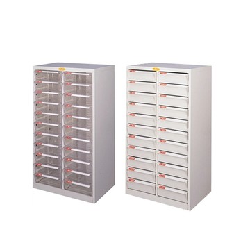 DAHFU 大富 B4 落地型效率櫃 透明/耐衝擊抽屜 W629xD402xH1062mm/個 SY-B4-2FFG/NG