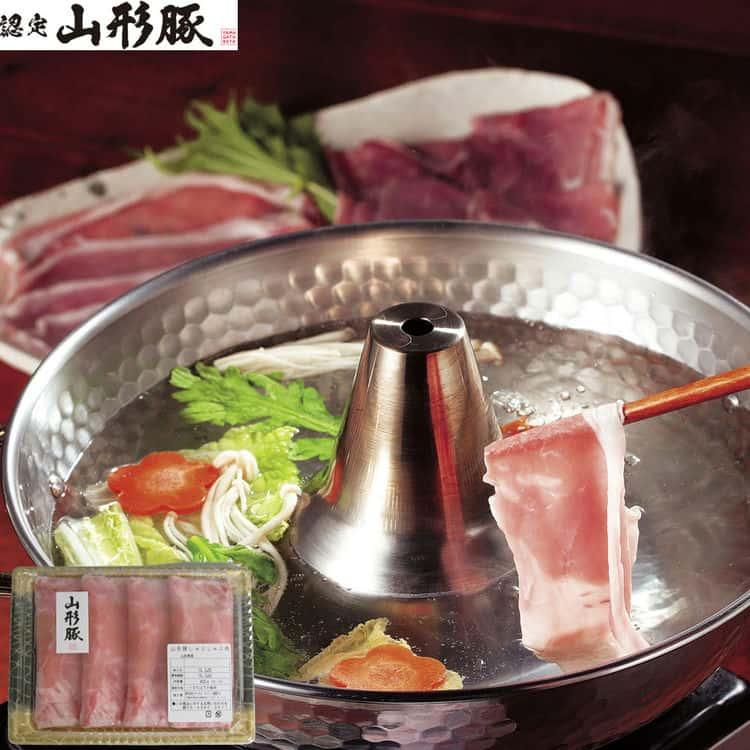 山形県食肉公社認定 山形豚 しゃぶしゃぶ用 ローススライス （400g） ※離島は配送不可